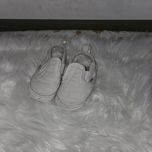Vans Classic White Baby Slip-On Shoes